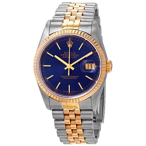 pre owned rolex datejust mens|More.